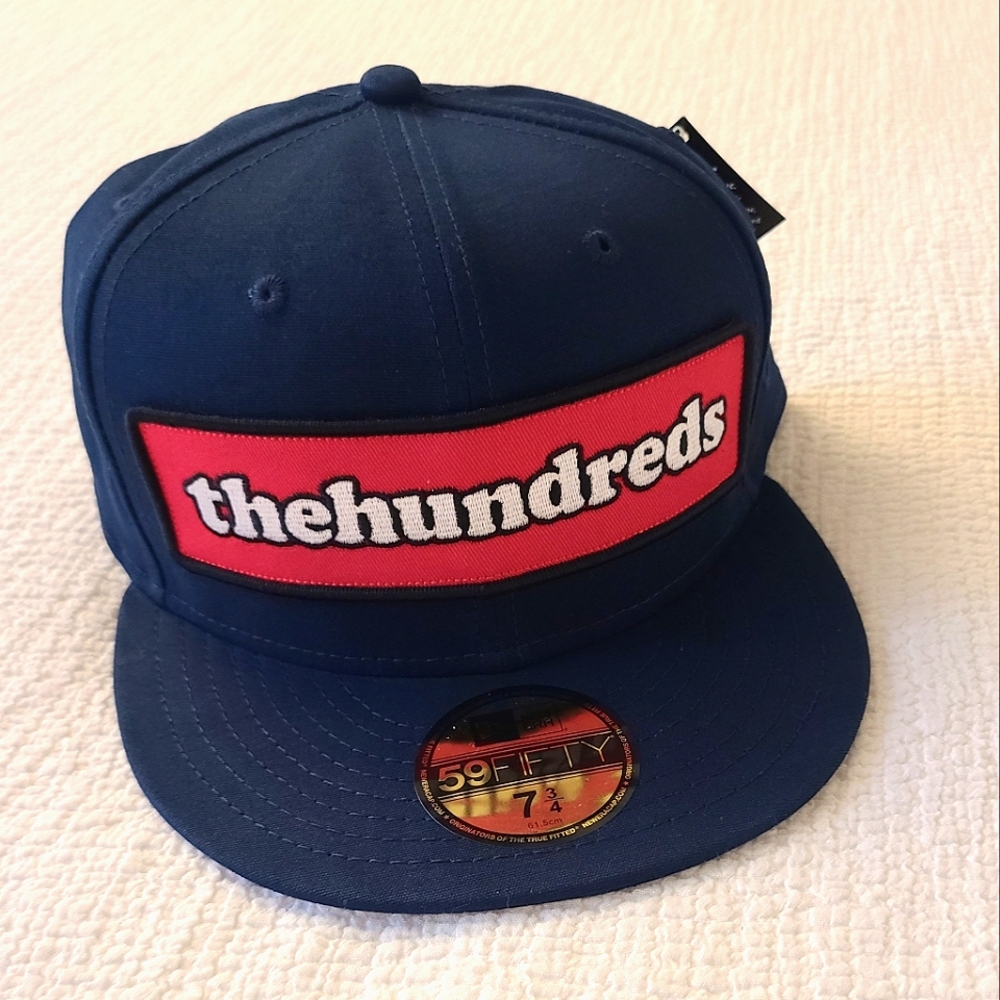 The Hundreds Coopers Corners New Era 59/50 Fitted Cap Navy 7 3/4